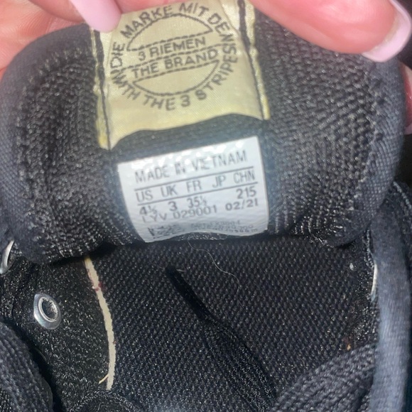 Adidas nizza black and blue size 4.5 - Picture 7 of 8